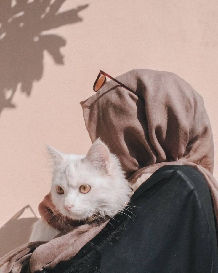 cute girl hidden face stylish instagram hijab dp