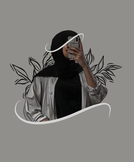 cute girl pic stylish instagram hijab dp