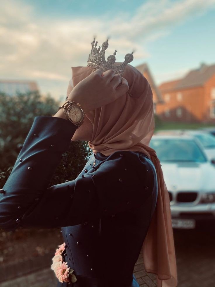 cute girl pic stylish instagram hijab dp