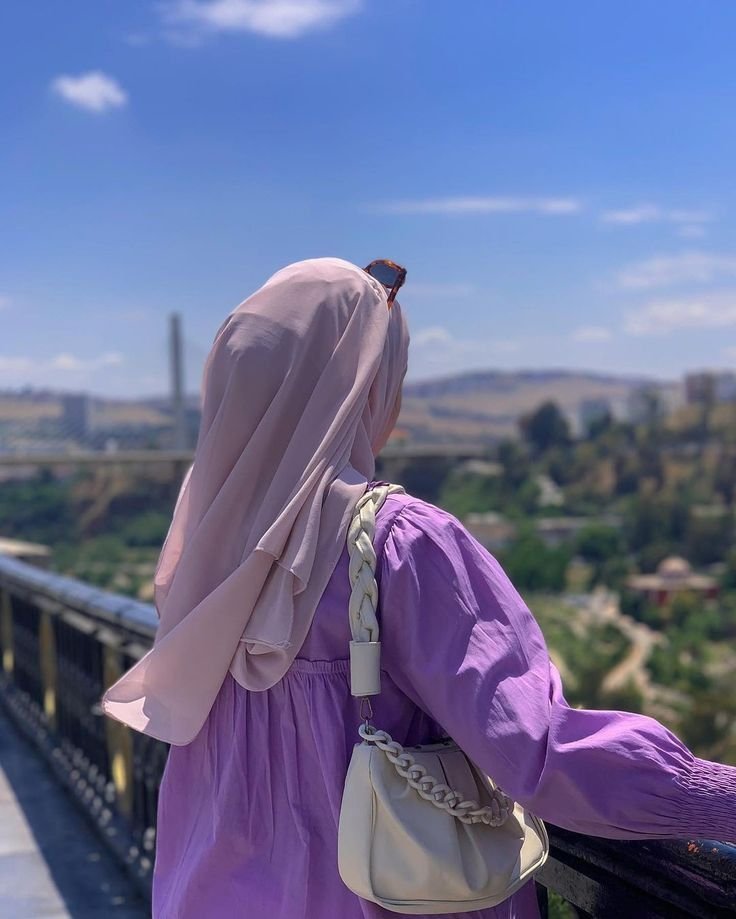 hijab girl dp aesthetic