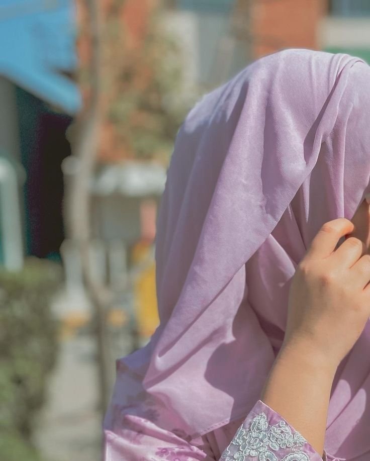 hijab girl dp ai