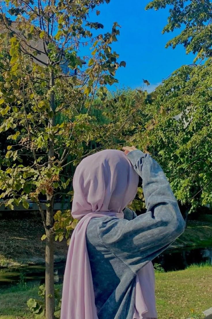 hijab girl dp ai
