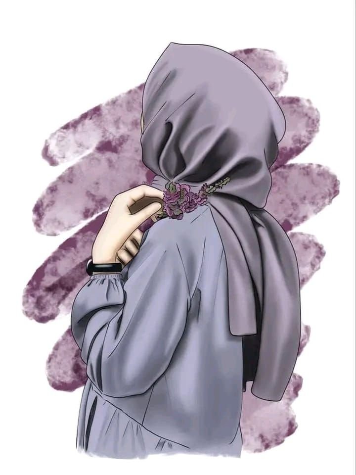 hijab girl dp allah