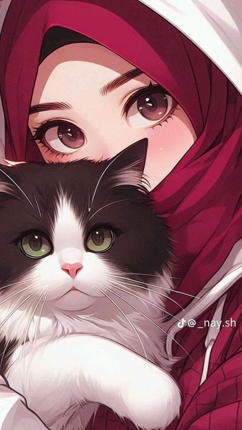 hijab girl dp arabic