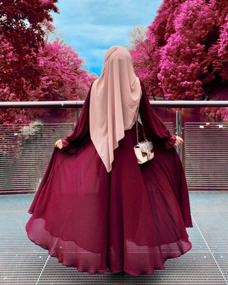 islamic girl stylish instagram hijab dp