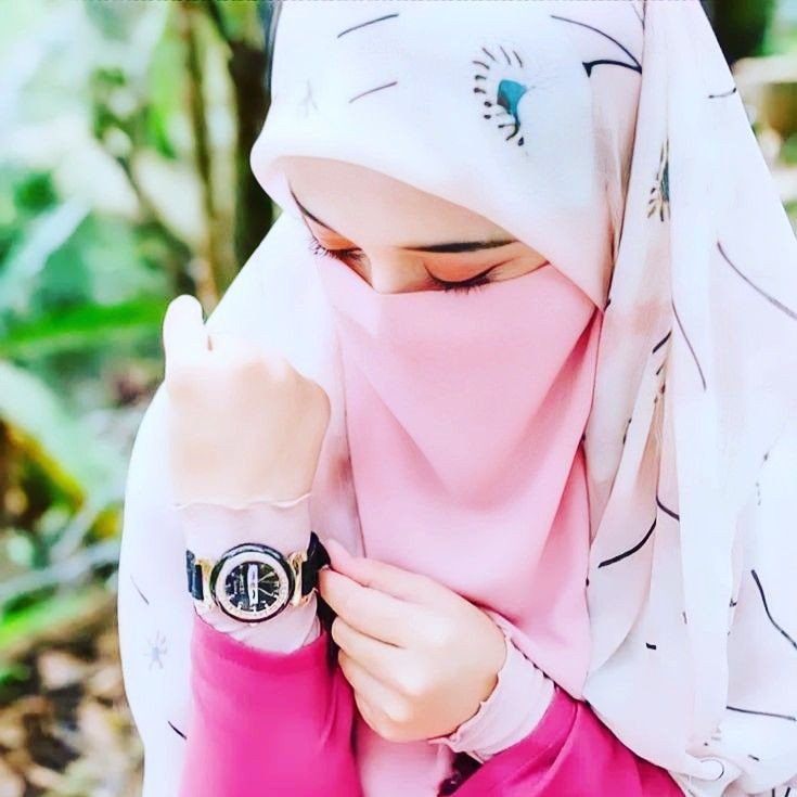 stylish instagram hijab dp for girl