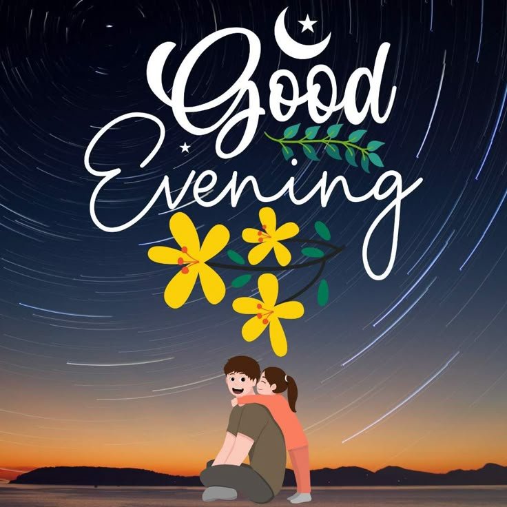 good evening images and messages