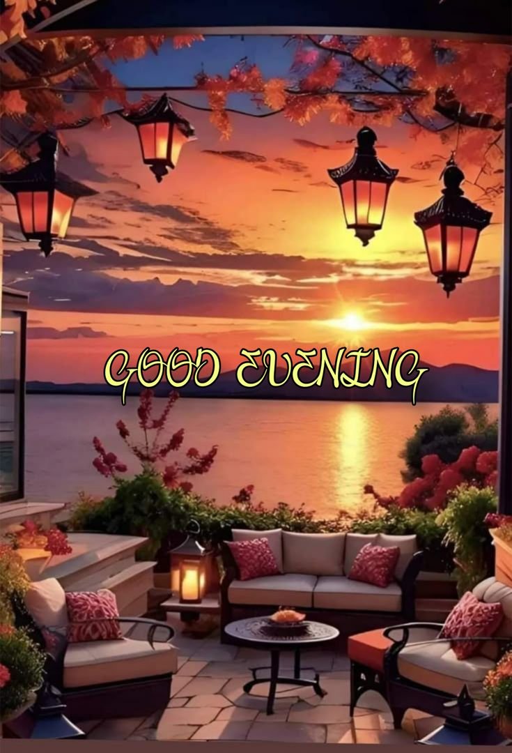 good evening images and quotes