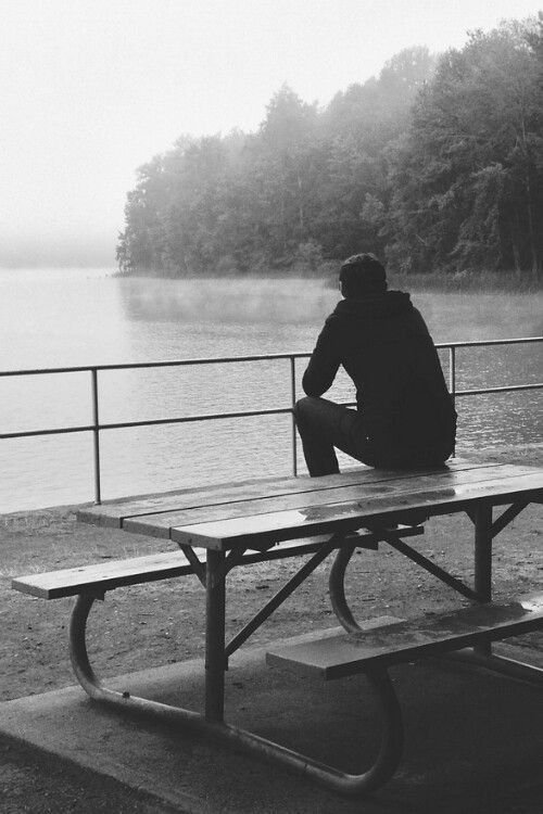 sad boy images anime