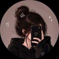 Aesthetic Hidden Face Girl Pic Black and White (41)