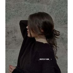 Aesthetic Hidden Face Girl Pic Black and White (43)